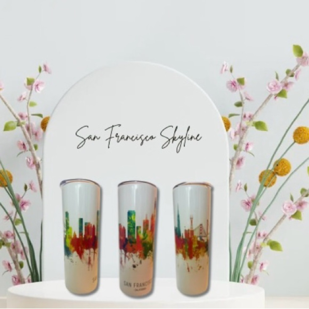20oz tumbler with straw